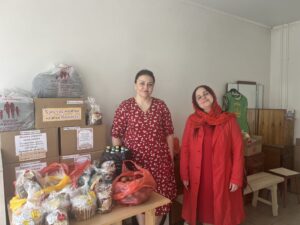 Священник и православные добровольцы посетили Супоневскую школу-интернат
