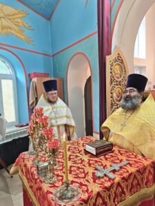 Соборное богослужение для детей в реабилитационном центре «Озёрный»