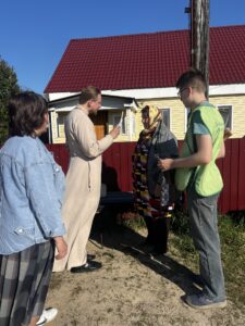 В Никольском храме города Сельцо прошли мероприятия в поддержку участников СВО