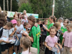 В детском лагере «Огонек» состоялось мероприятие ко Дню Крещения Руси